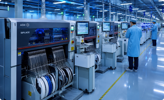 SMT assembly line