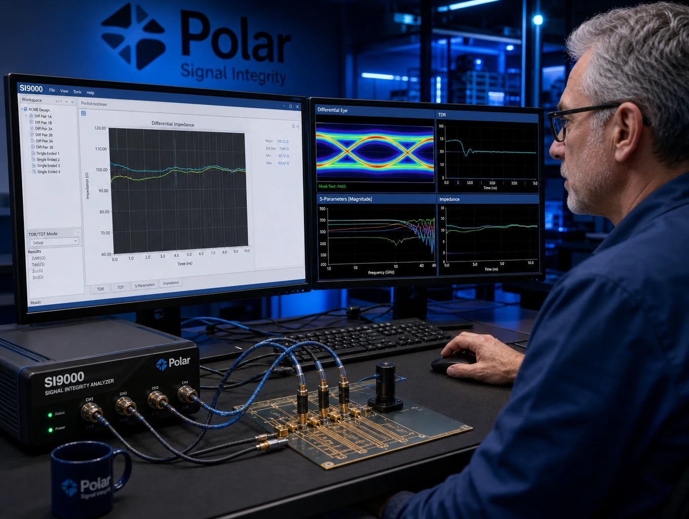Precision Controlled Impedance & Polar SI9000 Verification