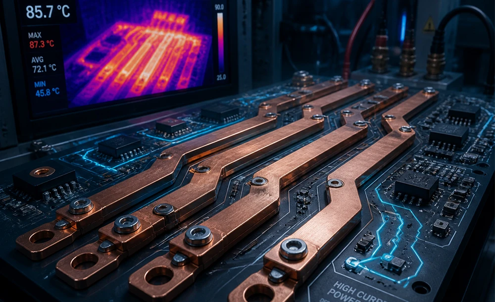 Thermal Runaway & Substrate Delamination Under Continuous 200A+ Loads