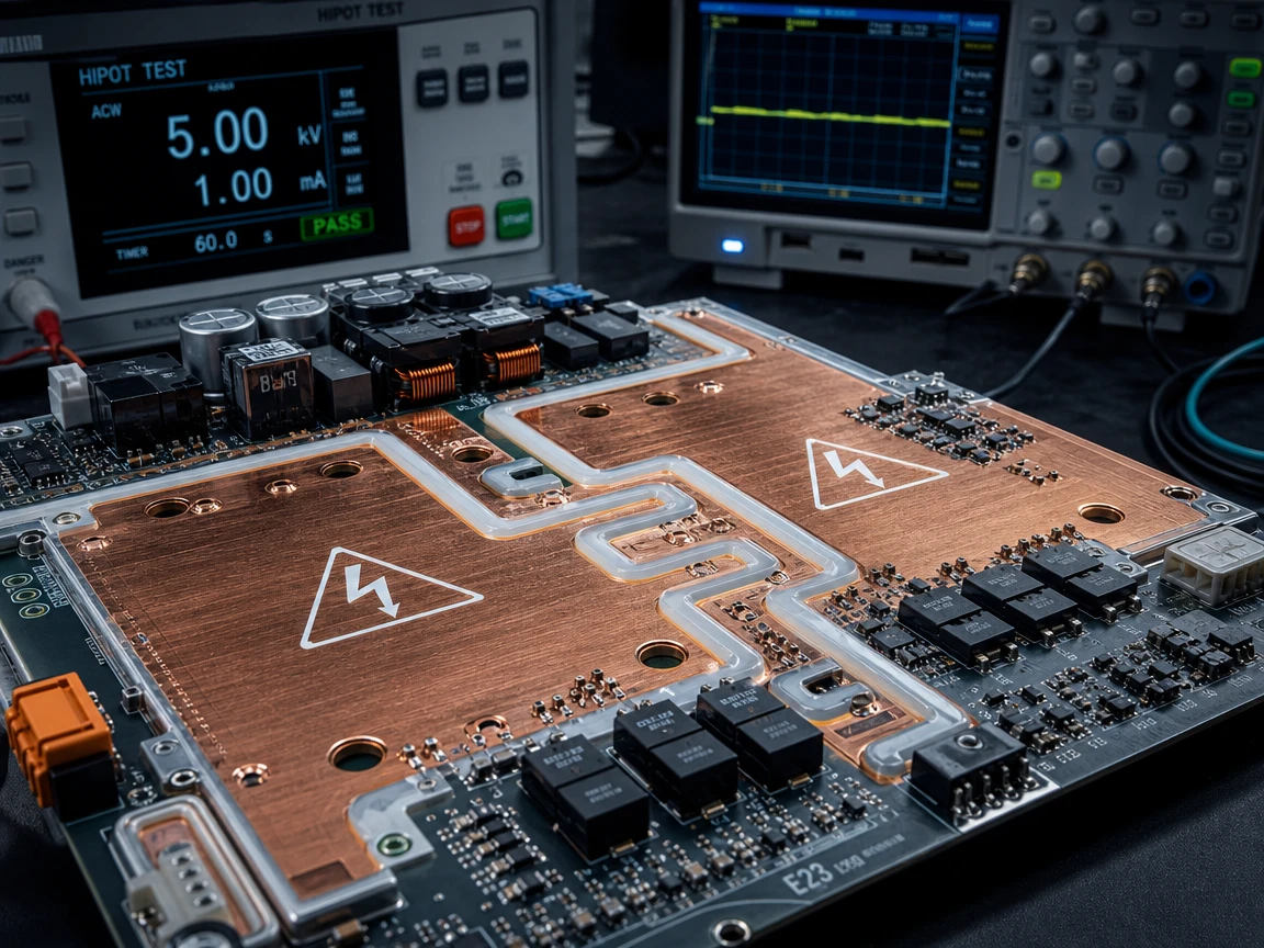High-Voltage Creepage, Clearance Breakdown & Dielectric Arcing